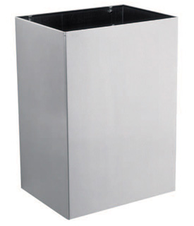 Surface-Mounted Waste Receptacle, 12 gal. (45.4 L) - (Model #: wr-14)-image